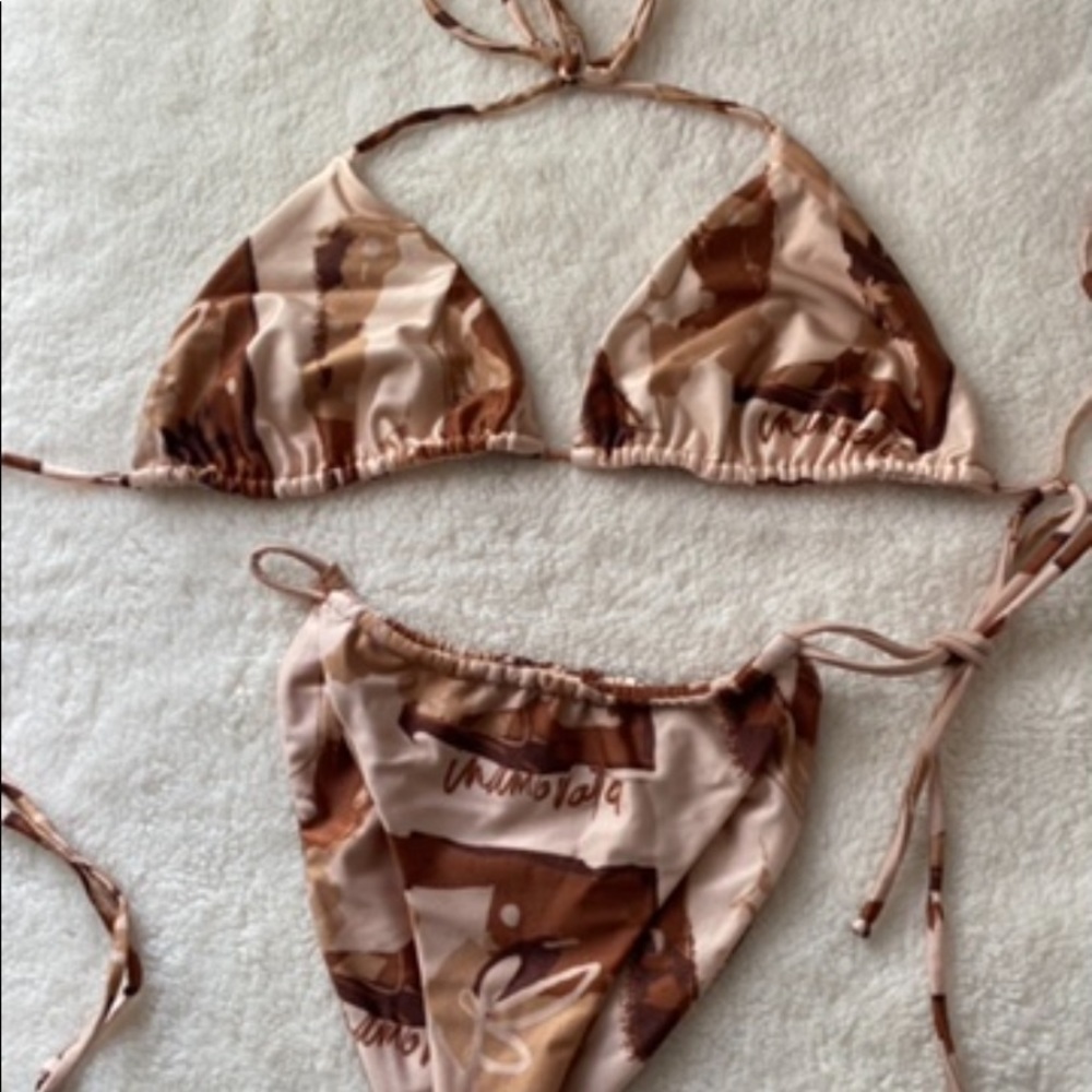 Inamorata Brown Ink Bikini